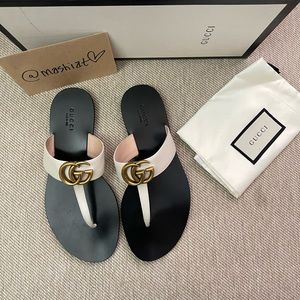 Gucci Marmont Thong Sandal